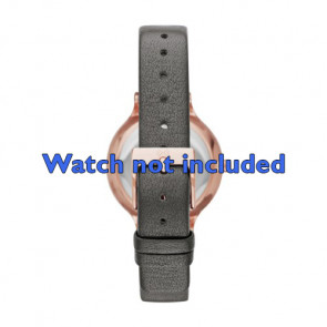 Bracelet de montre Skagen SKW2267 / 249XXXX / 11XXXX / 74XXXX - Cuir Gris 12mm